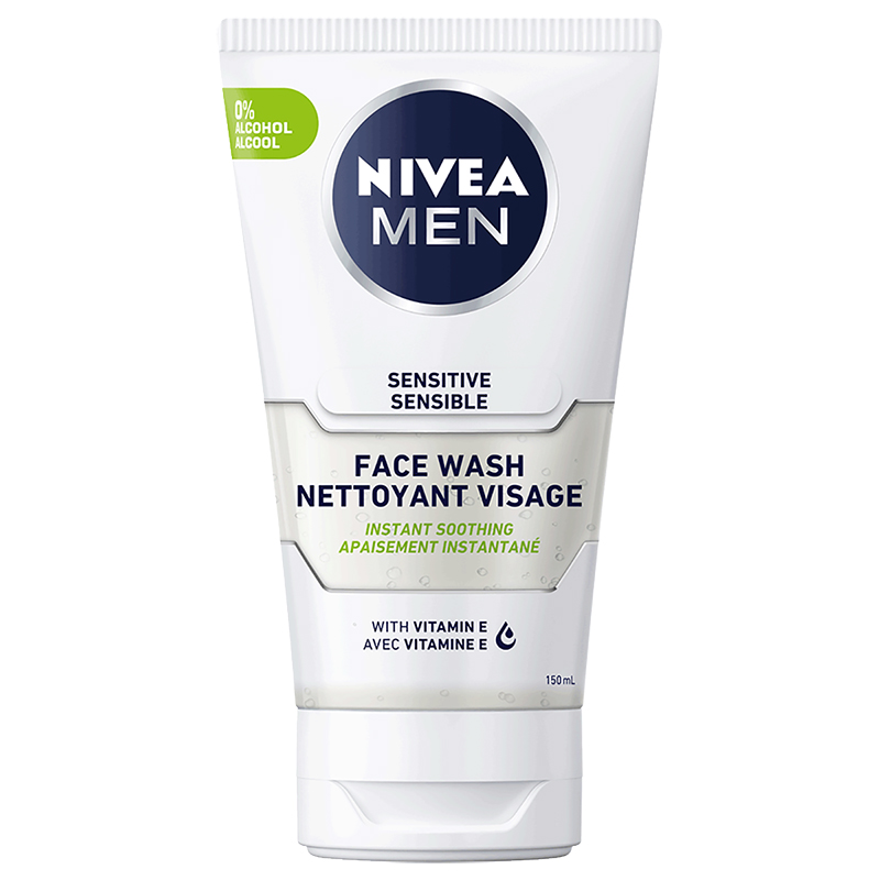 Nivea for Men Sensitive Skin Face Wash - 150ml