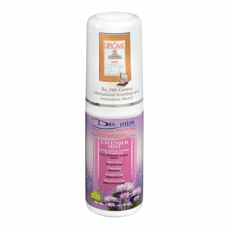 Dr. Mist Body Hygiene Deodorant Spray - Lavender - 50ml