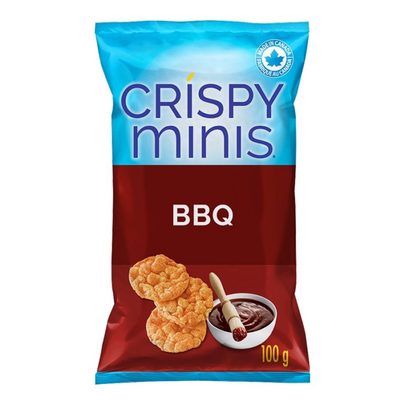 Quaker Crispy Minis BBQ - Rice chips - 100 g