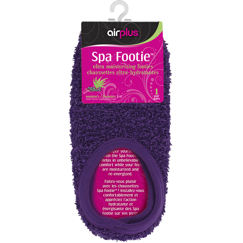 Airplus Spa Footie Sockette Assorted Colours - Women's