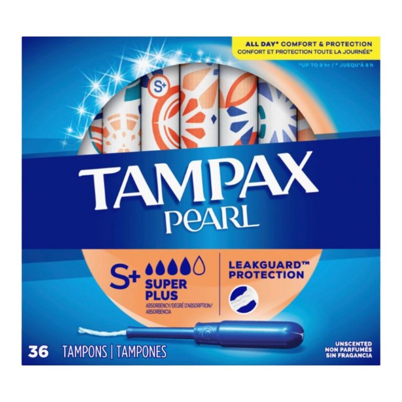 Tampax Pearl Tampons - Super Plus - 36s