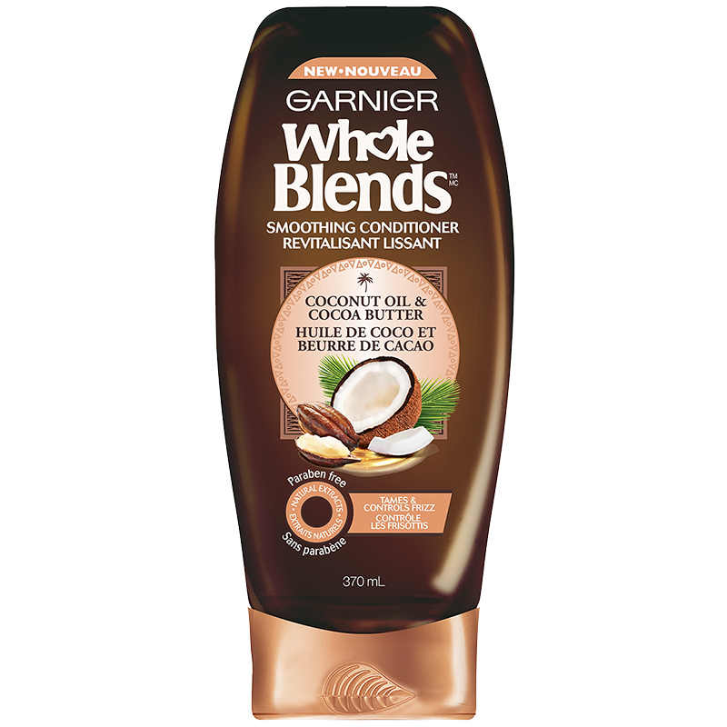 Garnier Whole Blends Smoothing Conditioner - Coconut Oil & Cocoa Butter - 370ml