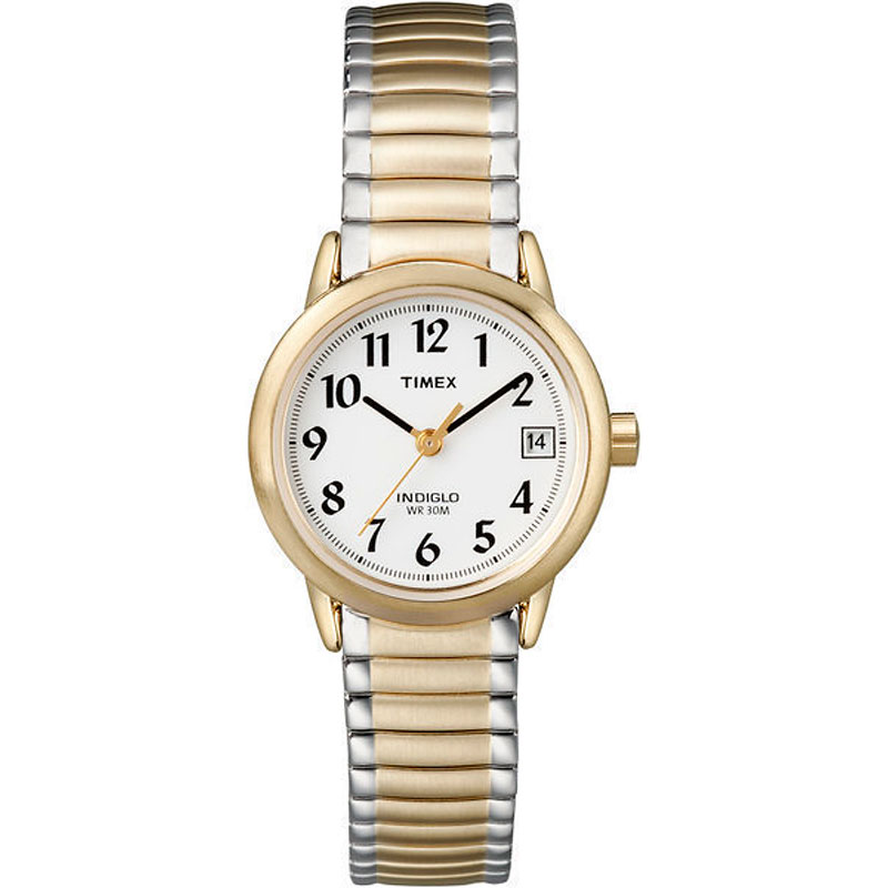 Timex Dress Women's Watch - White/Gold - 2H381