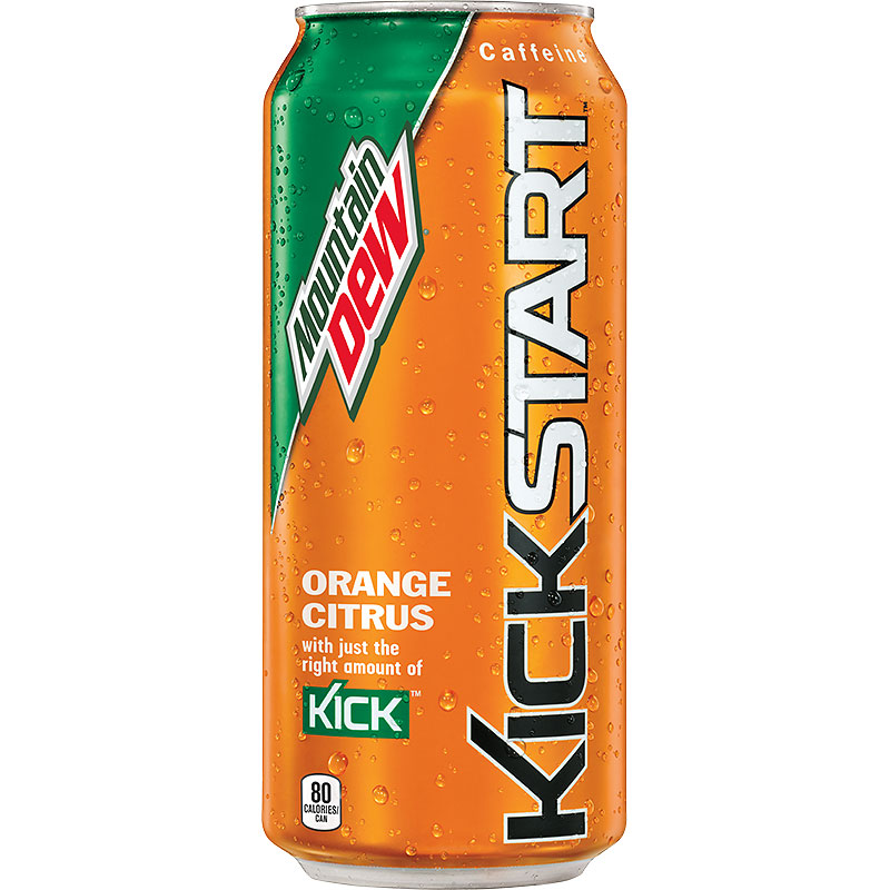 Mountain Dew Kickstart - Orange Citrus - 473mL