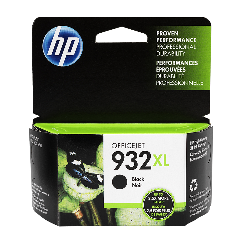 HP 932XL Officejet Ink Cartridge - Black - CN053AN