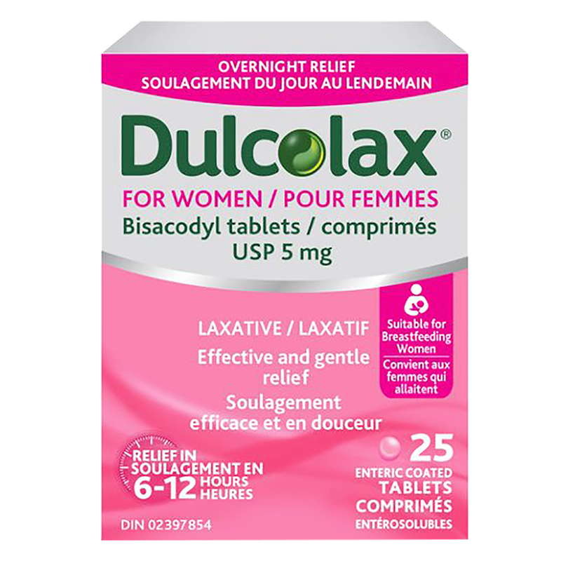 Dulcolax For Women Laxative Tablets - 25s