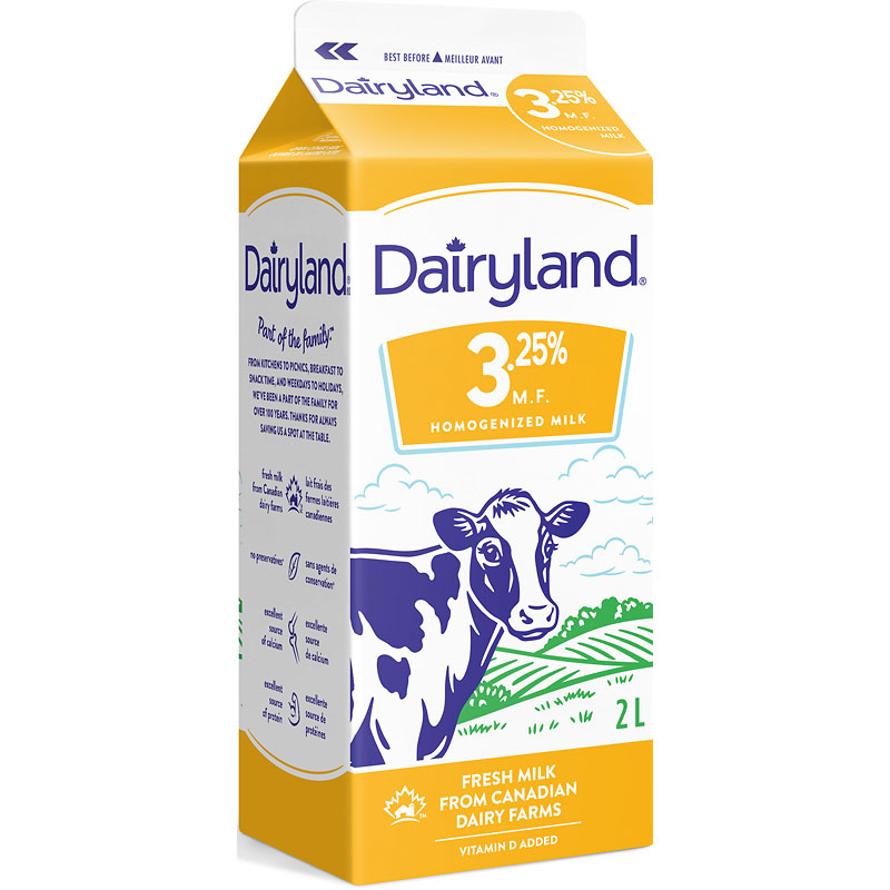 Dairyland Homo Milk - 2L