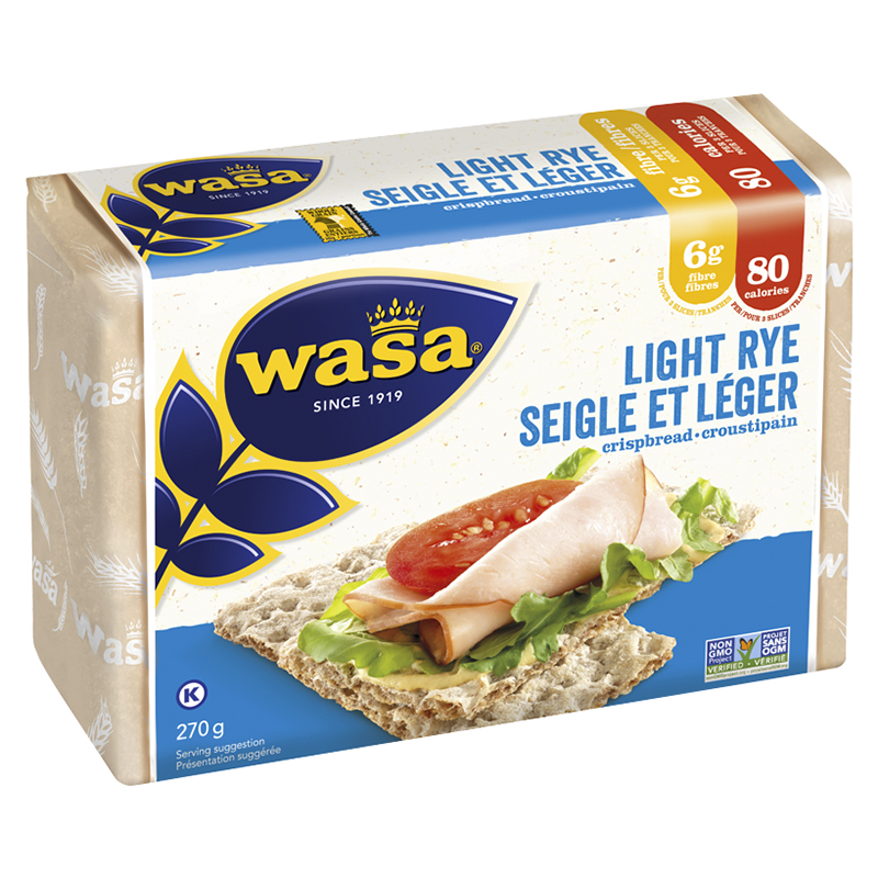 Wasa Light Rye Crispbread - 270g