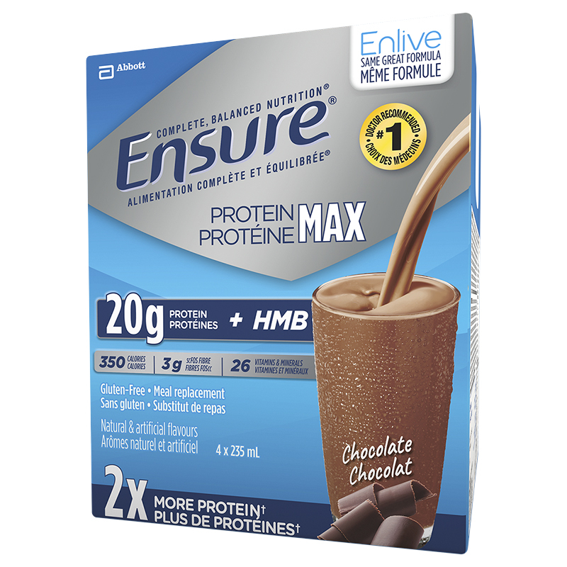 Ensure Protein Max - Chocolate - 4 x 235ml