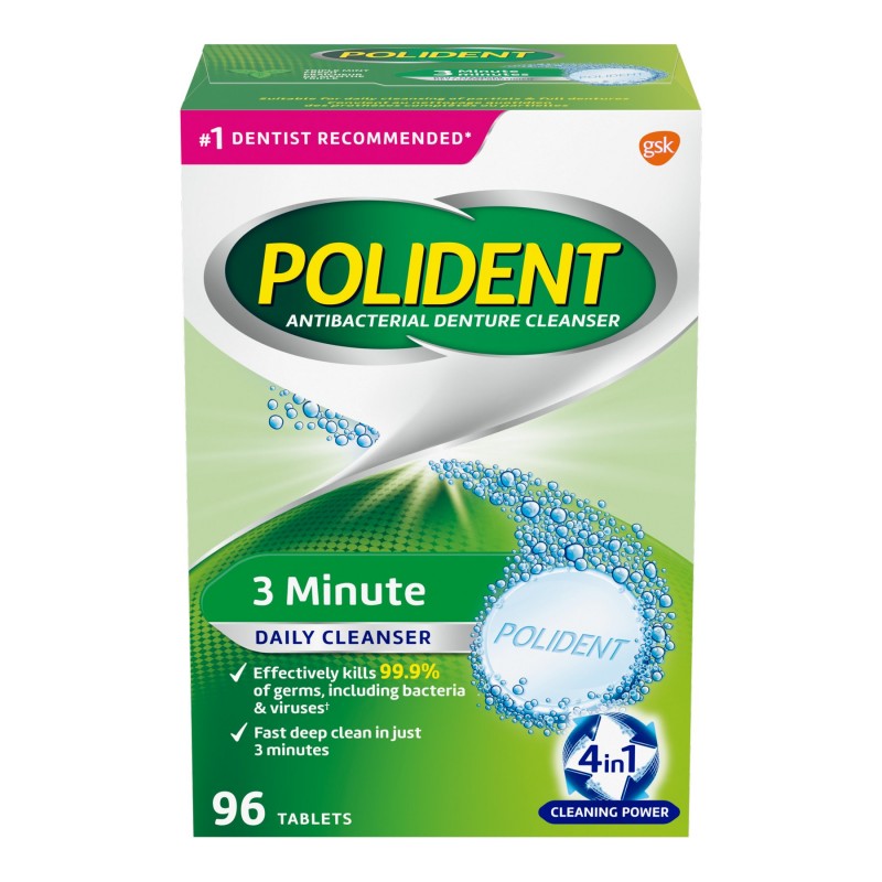 Polident 3-minute Daily Denture Cleanser