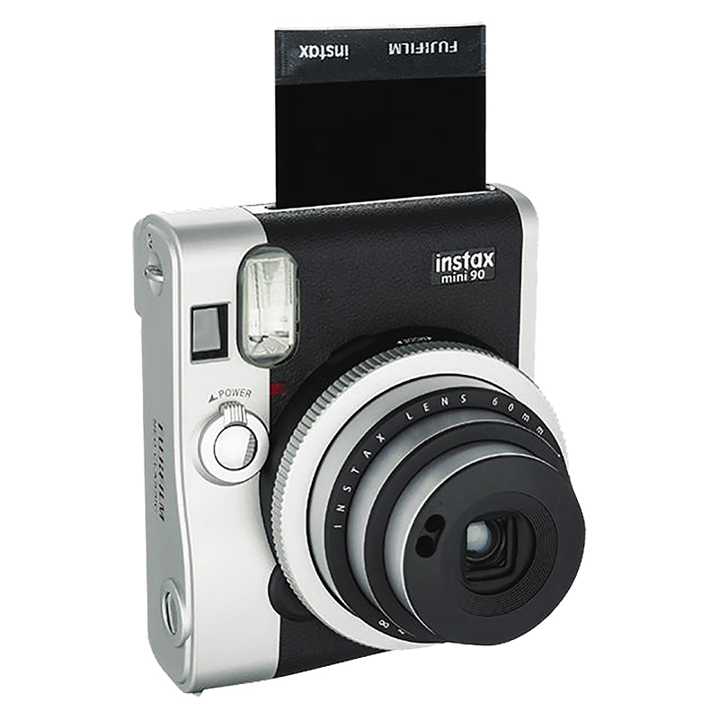 Fujifilm Instax Mini 90 Neo Classic Instant Camera - Black - 600018043 - Open Box or Display Models only