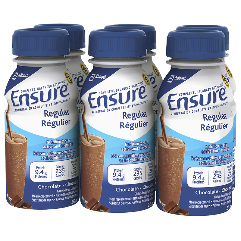 Ensure Regular - Chocolate - 6 x 235ml 