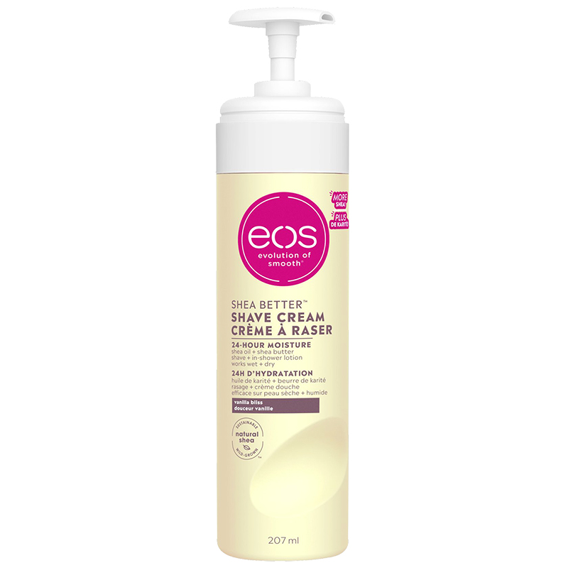 eos Ultra Moisturizing Shave Cream - Vanilla Bliss - 207ml