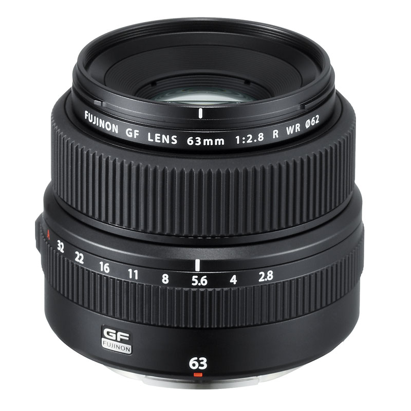 Fujilfilm GF 63mm F2.8 R WR Lens - Black - 600018291