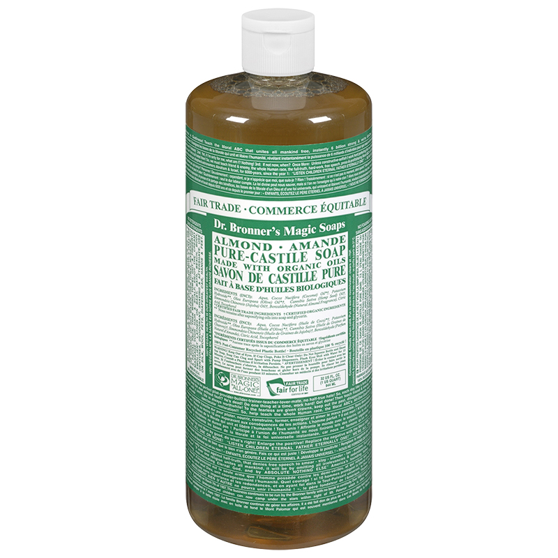 Dr. Bronner's 18-IN-1 Pure-Castile Liquid Soap - Almond - 946ml