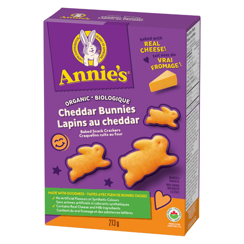 Annie's Cheddar Bunnies - 213g
