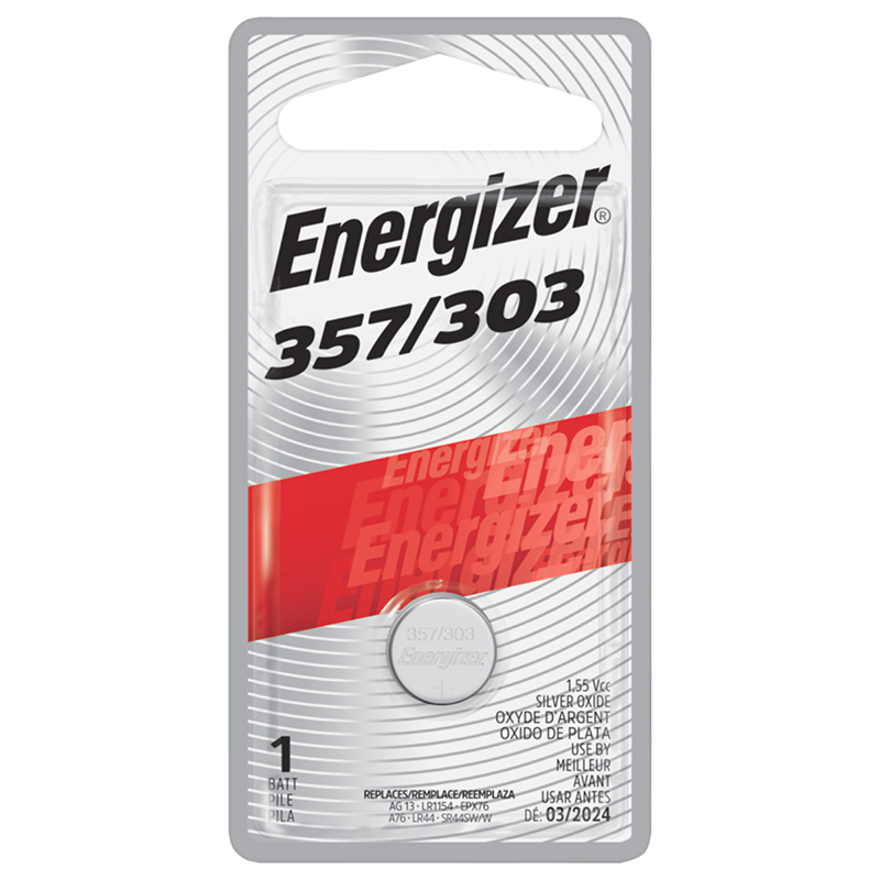 Energizer Watch Battery 357/303 1.55V