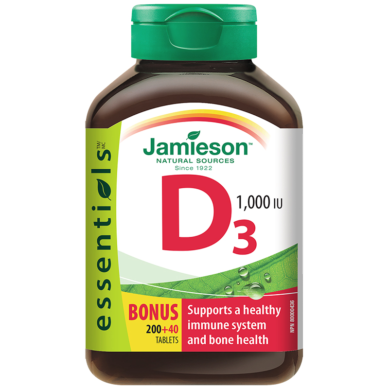 Jamieson Vitamin D 1,000 IU - 200's