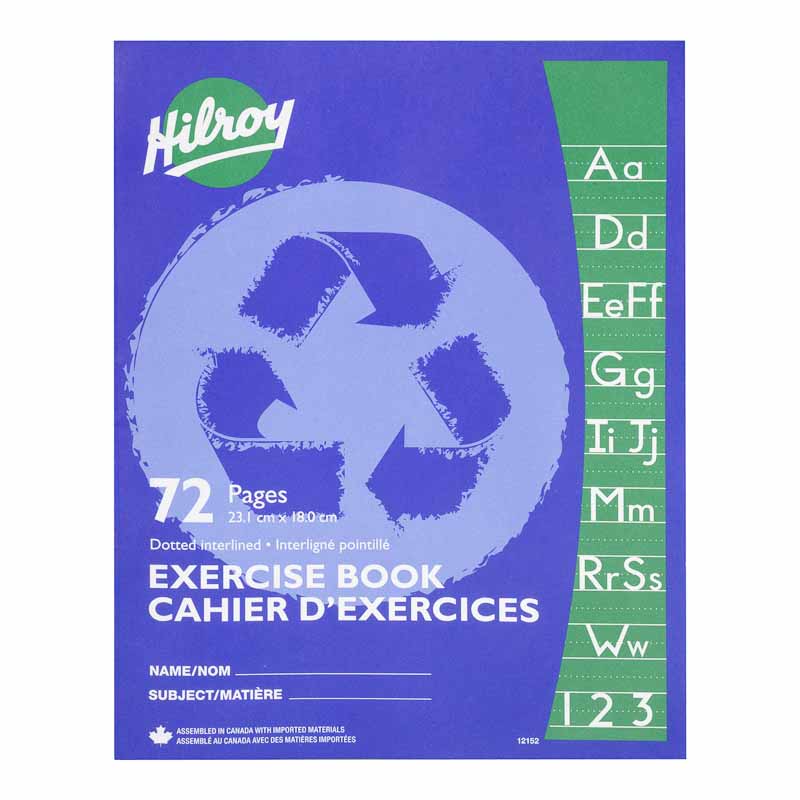 Hilroy Interlined Exercise Book - 72 pages