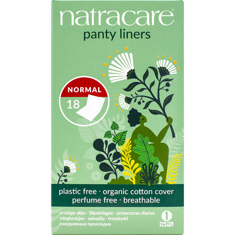 Natracare Panty Liners - Normal - 18s