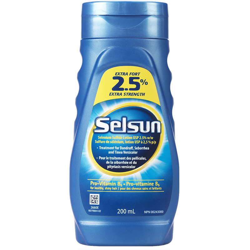 Selsun 2.5% Extra Strength Treatment - 200ml