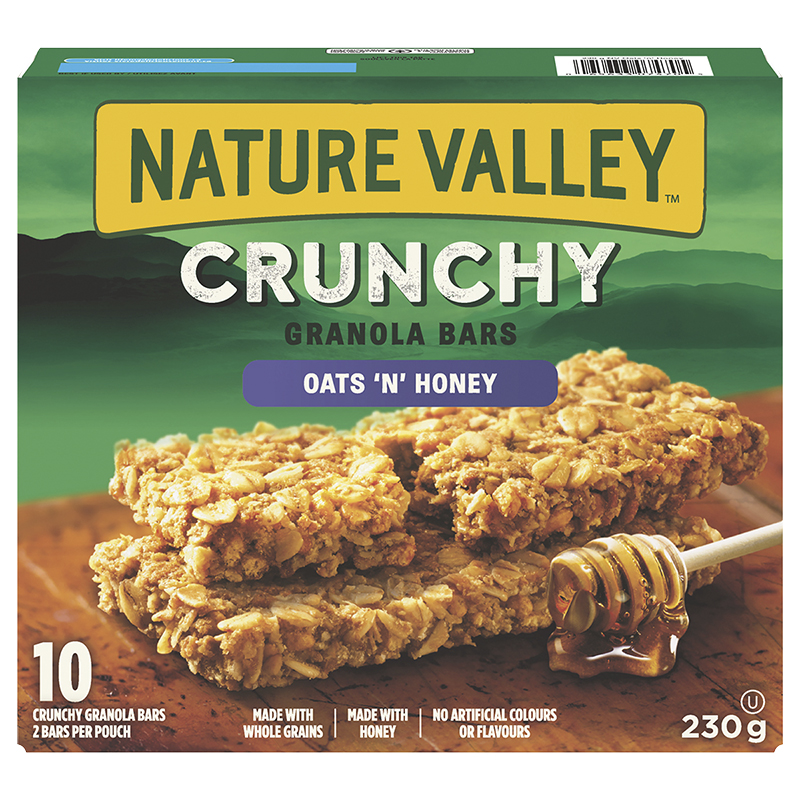 Nature Valley Crunchy Granola Bars - Oats N' Honey - 230g