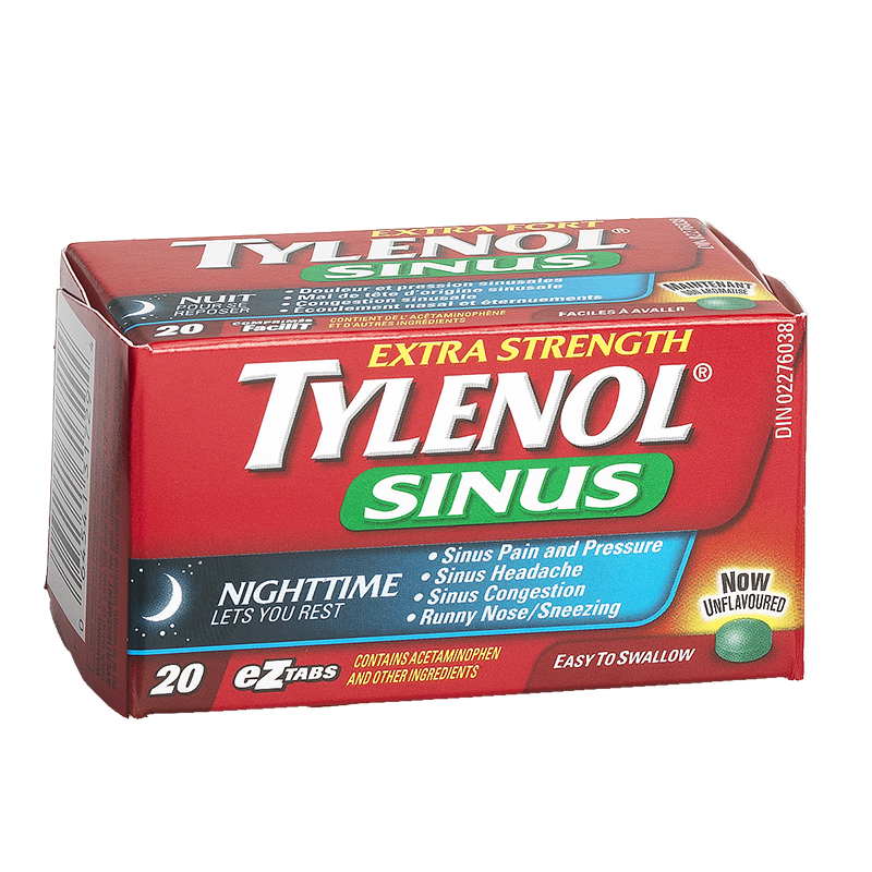 Tylenol* Sinus Extra Strength Nighttime Eztabs - 20s   