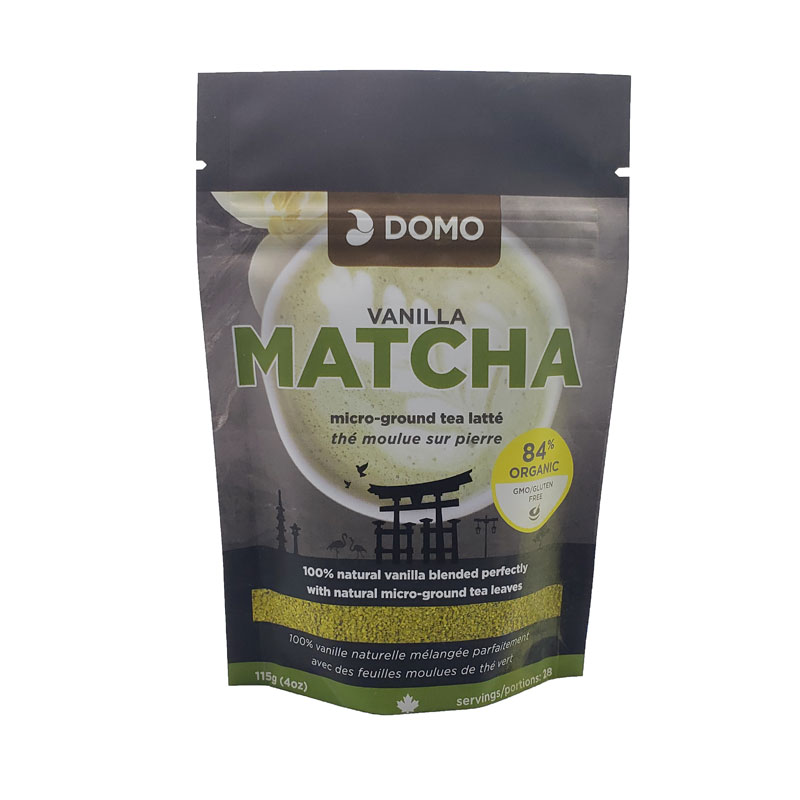 Domo Stone-Ground Tea - Vanilla Matcha - 115g