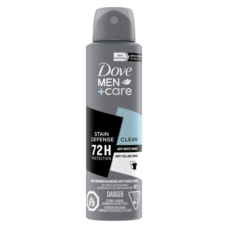 Dove Men+Care Invisible Dry Spray Antiperspirant - 107g