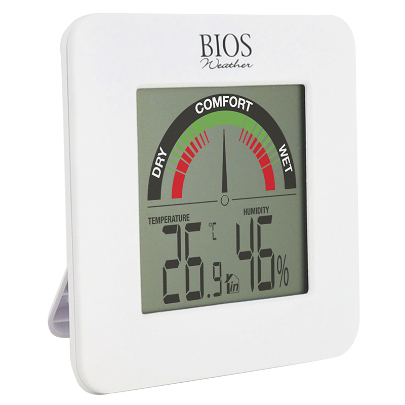 Bios Indoor Hygrometer with Comfort Scale - 258BC