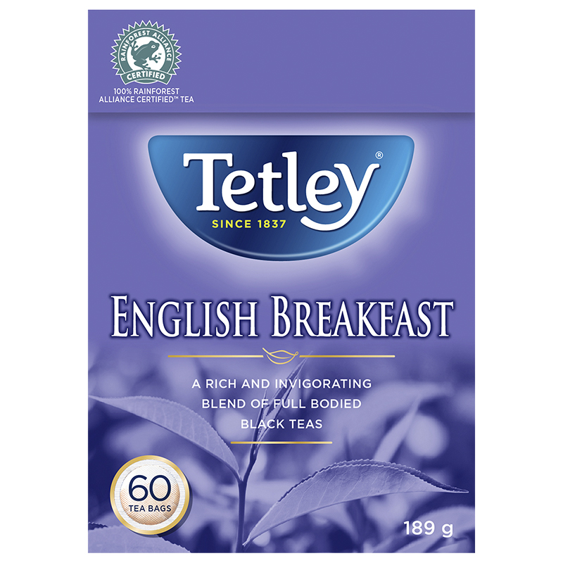 Tetley Tea - English Breakfast - 60s