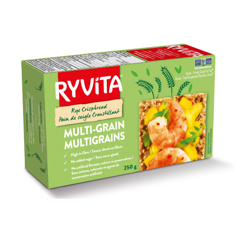 Ryvita Crispbread - Multi-Grain - 250g