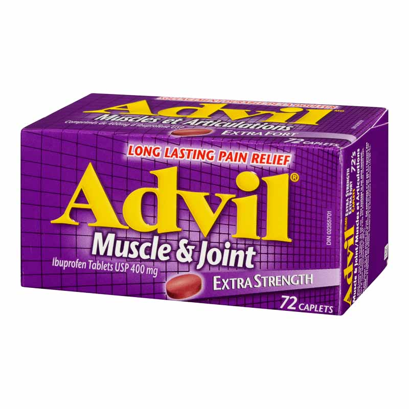 Advil Muscle & Joint Caplets - Extra Strength - 72s
