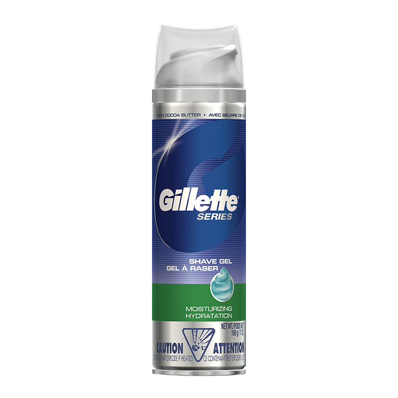 Gillette Series Shave Gel - Moisturizing - 198g