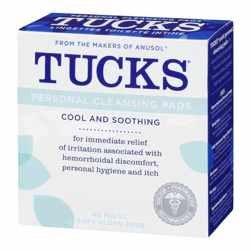 Tucks Personal Cleansing Pads - 40s