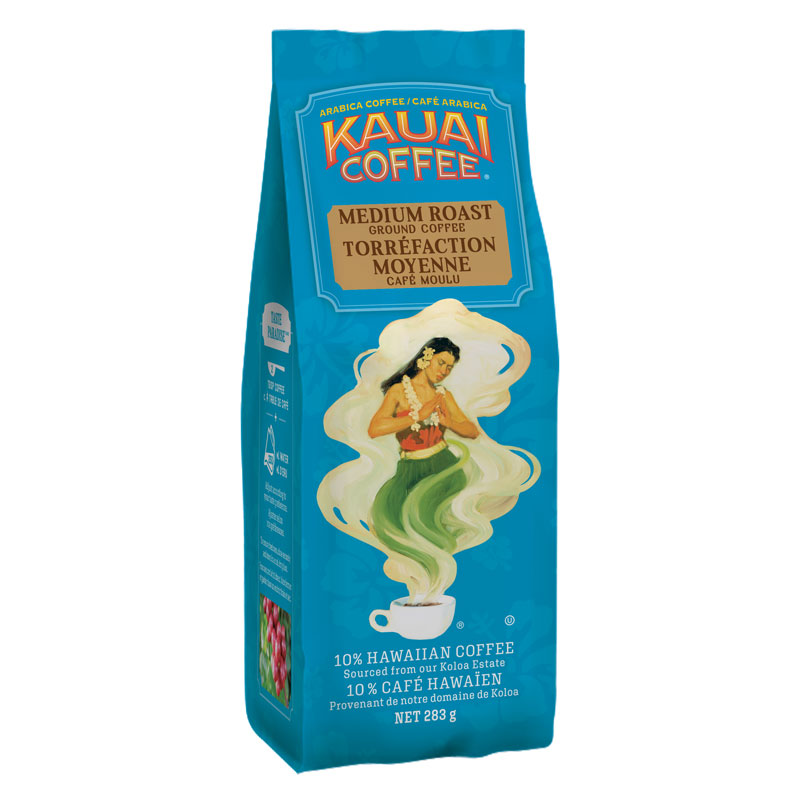 Kauai Coffee - Koloa Estate Medium Roast - Ground Coffee - 283g