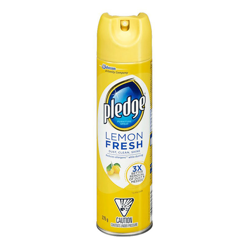Pledge Furniture Spray - Lemon Fresh - 275g