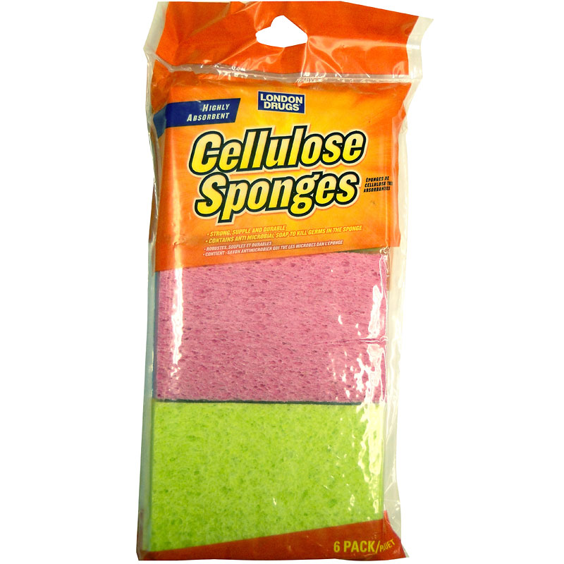 London Drugs Cellulose Sponges - 6s