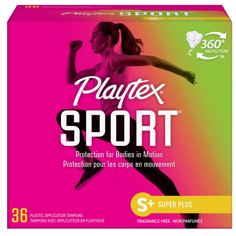 Playtex Sport Tampons - Super Plus - 36s / Unscented