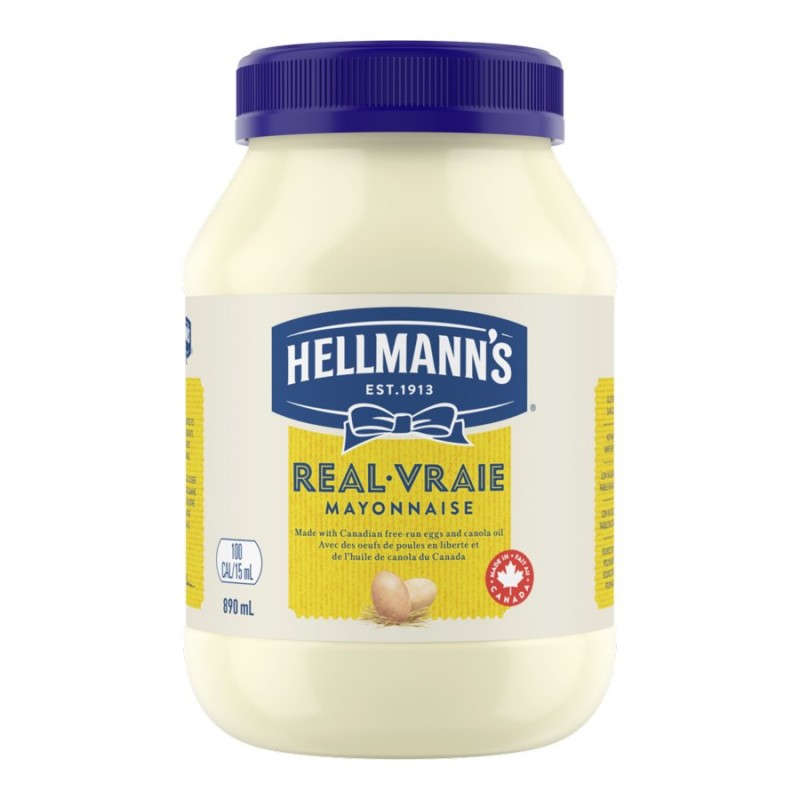 Hellmann's Real Mayonnaise - 890ml