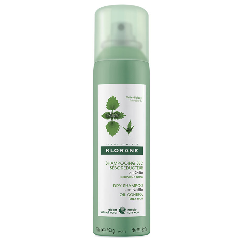 Klorane Oil-Controlling Dry Shampoo with Nettle Extract - 90g