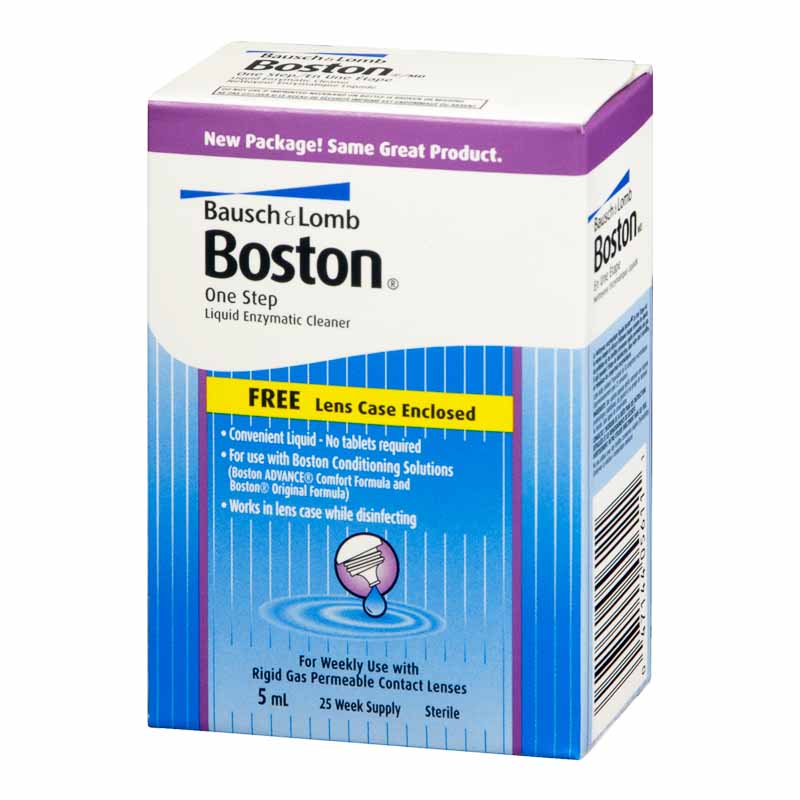 Bausch & Lomb Boston One Step Liquid Enzymatic Cleaner - 5ml