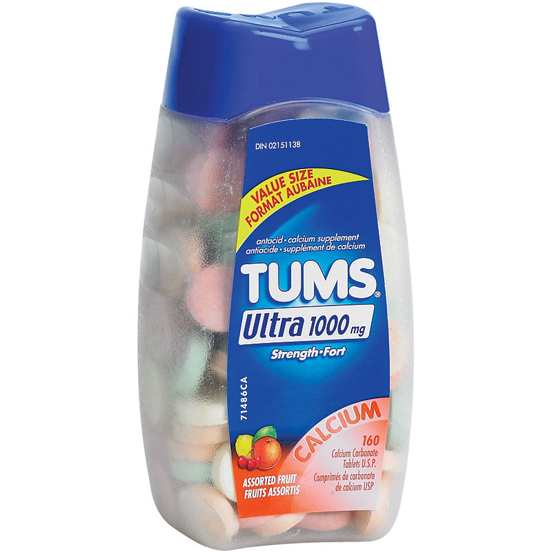 Tums Ultra - Assorted Fruit Flavors - 160s