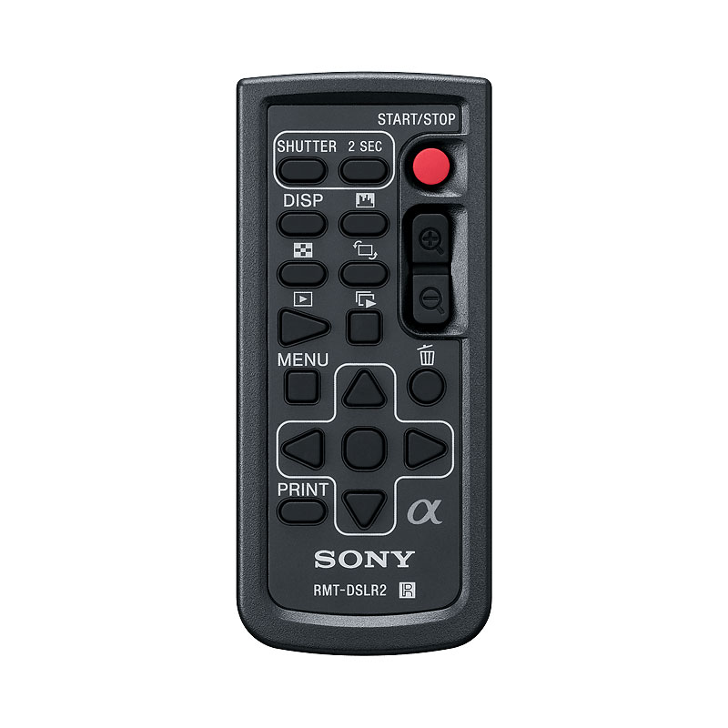 Sony Alpha Wireless Remote Commander - Black - RMTDSLR2