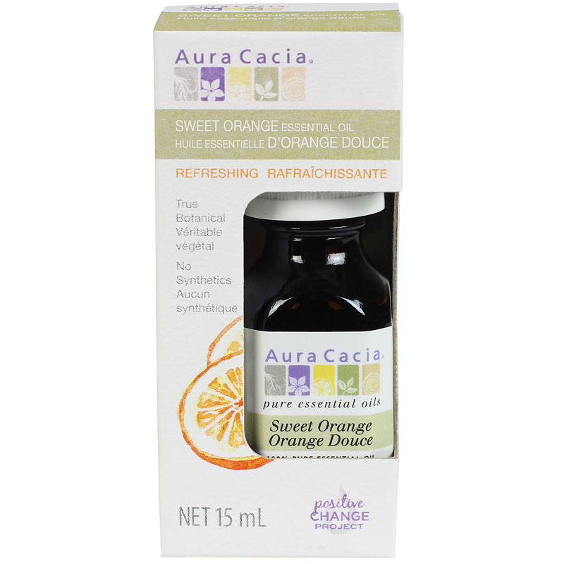 Aura Cacia Essential Oil - Sweet Orange - 15ml