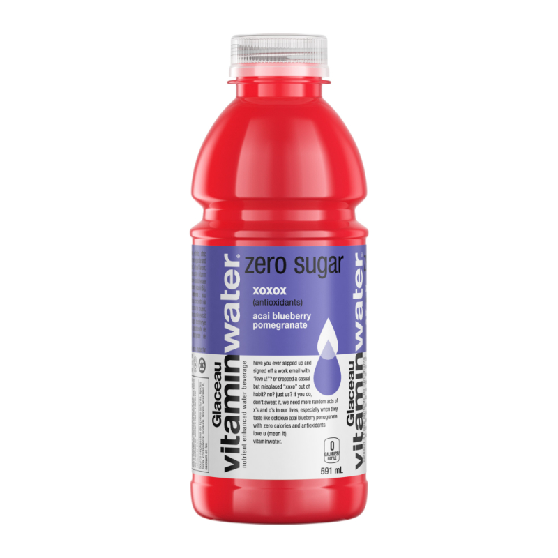 Vitamin Water Zero XOXOX - Acai Blueberry Pomegranate - 591ml