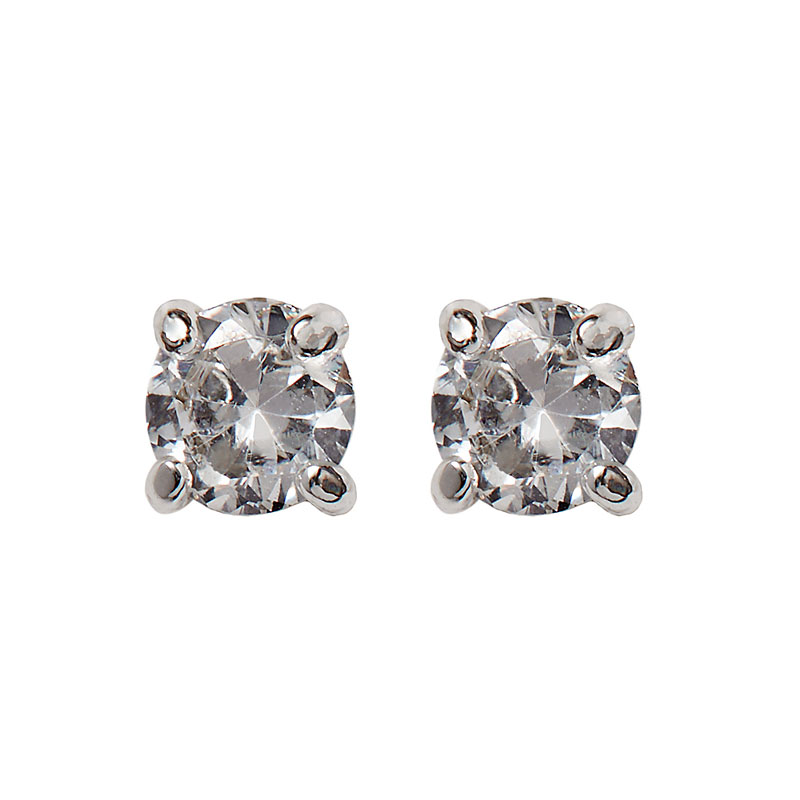 Nine West Round Button Stud Earrings