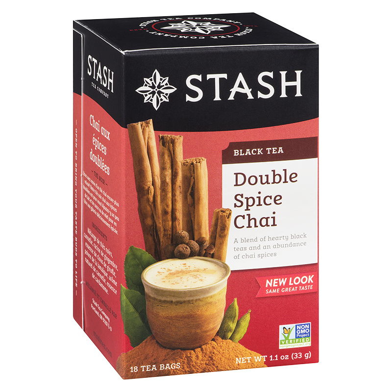 Stash Tea - Double Spice Chai - 18's