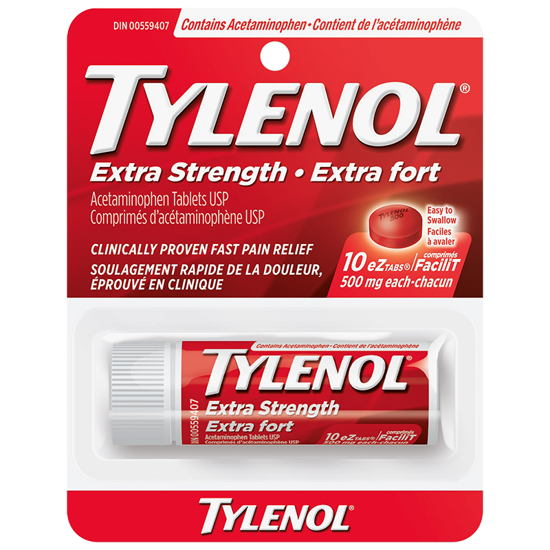 Tylenol* Extra Strength Tablets - 10s   