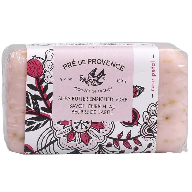 Pre De Provence Shea Butter Enriched Soap - Rose Petal - 150g